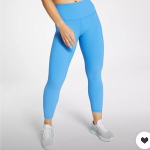 CALIA Women's Essential Rib Leggings - Cobalt Blue XL